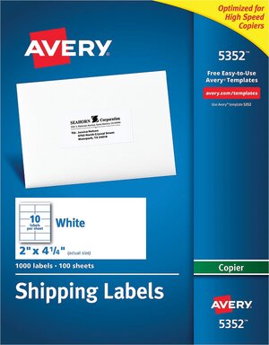 Avery® Address Labels for Copiers