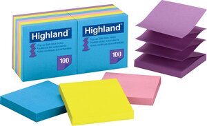 Highland Self-Stick Pop-Up Notes