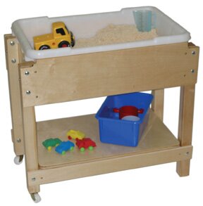 Petite Sand and Water/Sensory Table with Lid/Shelf