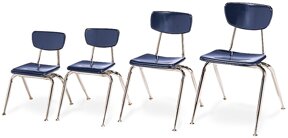 Virco 3000 Series Classroom Chairs