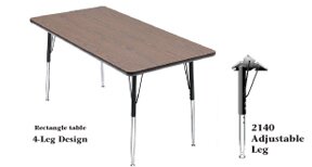 Scholar Craft 9400 Series Shaped Activity Tables