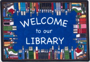 Welcome to Our Library Rug