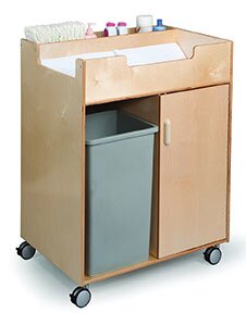 Budget Easy Access Changing Cabinet