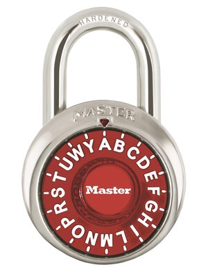 General Security Combination Padlock with Key Control Feature