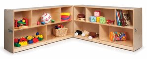 30-Inch Fold and Roll Storage Cabinet