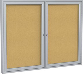 Ghent Deluxe Enclosed Bulletin Board