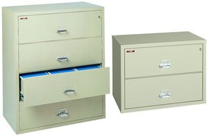 FireKing® Insulated Lateral Filing Cabinets - Letter Size