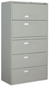 9300 Plus Series Lateral - 5 Drawers