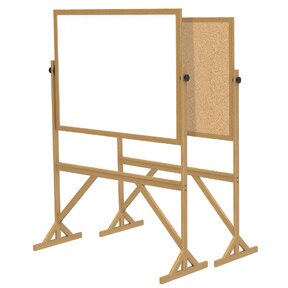 Free Standing Reversible Boards by Ghent - Wood Frame