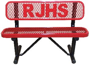 Personalized Standard Expanded Bench With Back