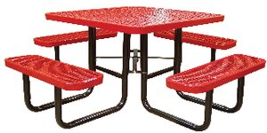 Outdoor Tables, Seating, & Trash Receptacles