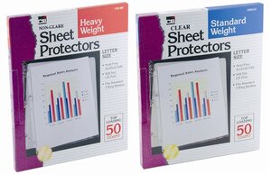Polypropylene Top-Loading Sheet Protectors
