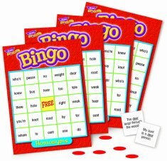 Bingo Games - Homophones Bingo