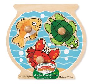 Fish Bowl Jumbo Knob Puzzle