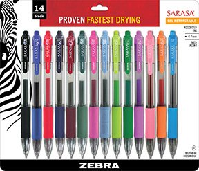 Zebra Sarasa Retractable Gel Pen
