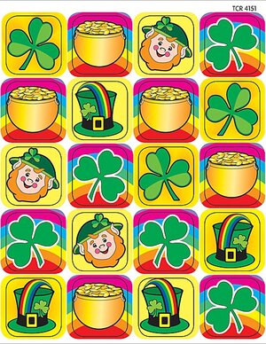 Thematic Stickers St. Patrick's Day