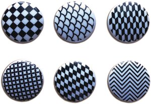 Designer Button Magnets