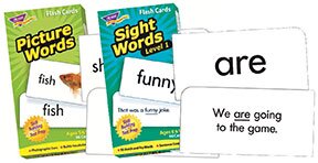 Sight and Picture Words Skill Drill Flash Cards