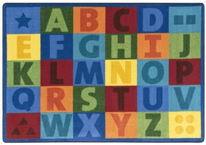 Colorful Learning Rug