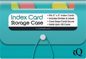 IQ Index Card Storage Case