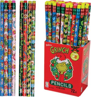 Dr. Seuss The Grinch Pencils