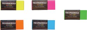 Ticonderoga® Neon Erasers