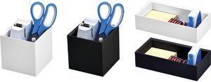 Bostitch Konnect™ Stackable Pencil Cup and Accessory Tray