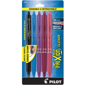 Pilot® FriXion Clicker Erasable, Retractable Pens