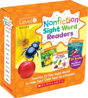 Nonfiction Sight Word Readers - Level D