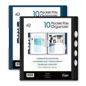 10-Pocket Poly Project Organizer