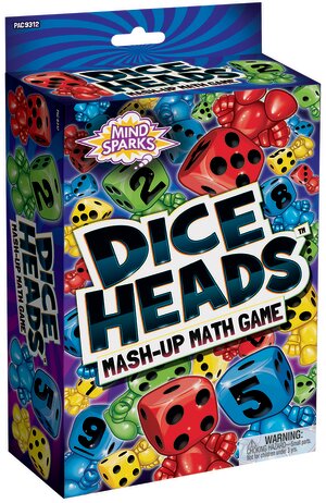 Mind Sparks® Dice Heads Math Game
