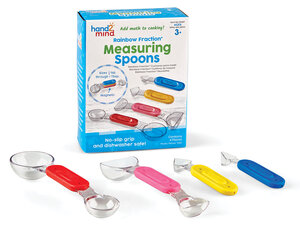Rainbow Fraction Measuring Spoons