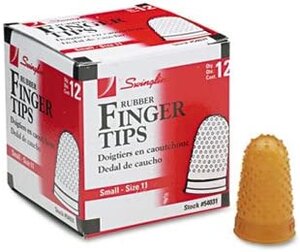 Rubber Finger Tip - Small