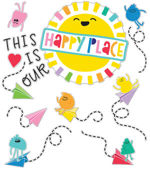This is Our Happy Place Bulletin Board Set