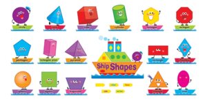 Ships and Shapes Bulletin Board Set