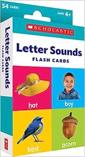 Scholastic Letter Sounds Flash Cards