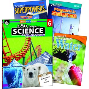 Learn-at-Home: Science Bundle Grade 6: 4-Book Set