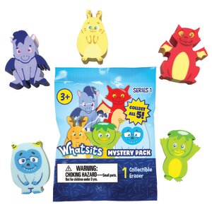 Whatsits Collectable Eraser Mystery Packs