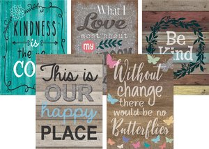 Home Sweet Classroom Positive Poster Set
