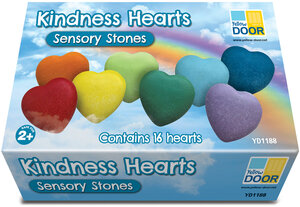 Kindess Hearts Sensory Stones