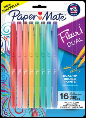 Paper Mate Flair Dual Ended Pens