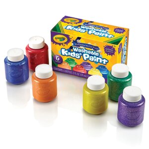 Crayola® Washable Project Paint Glitter Colors