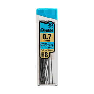 Super Hi-Polymer Lead Refill (0.7mm) Medium, HB