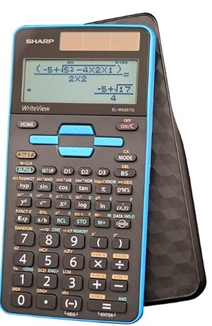 Sharp EL-W535TGB-BL Scientific Calculator