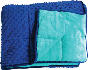 Soft Fleece Weighted 7 lb Small Sensory Blanket