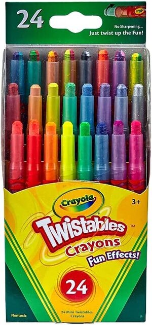 Crayola Fun Effects Twistable Crayons