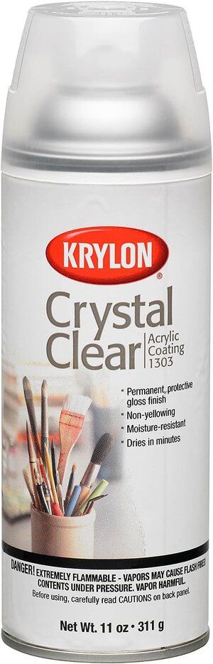 Krylon Crystal Clear Acrylic Aerosol Spray