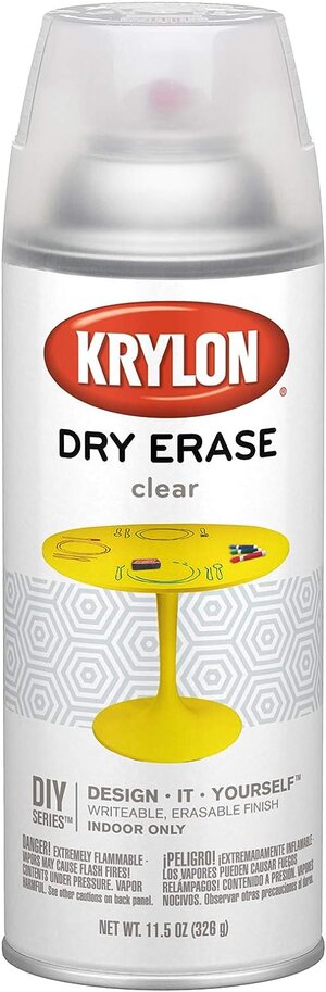 Krylon Dry Erase Aerosol Spray