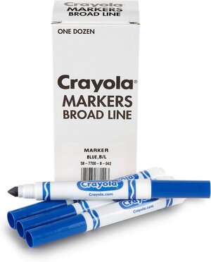Crayola Bulk Conical-Tip Marker Refill - Brown