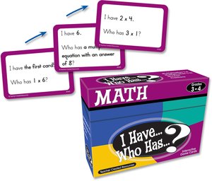 I Have...? Who Has...? Math Game - Grades 4-5
